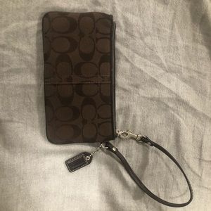 Coach wristlet